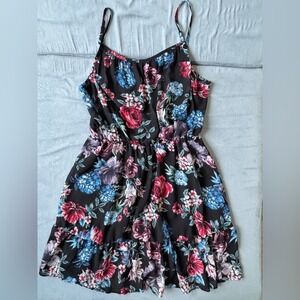 Floral Sleeveless Dress Size M
